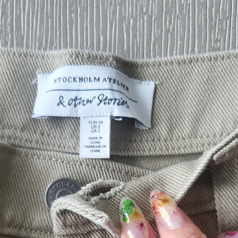 & Other Stories Straight Leg Pants